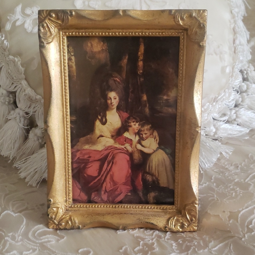 🥀VINTAGE Picture & Frame From The 60s